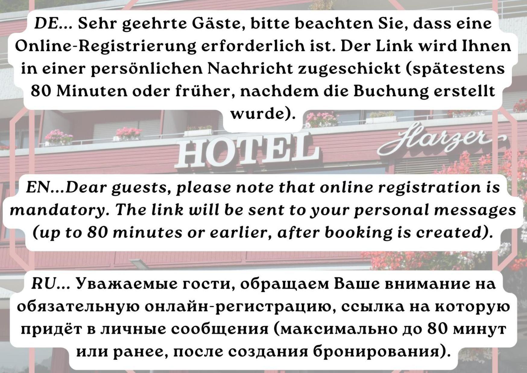 Hotel Harzer Am Kurpark Bad Herrenalb Eksteriør bilde